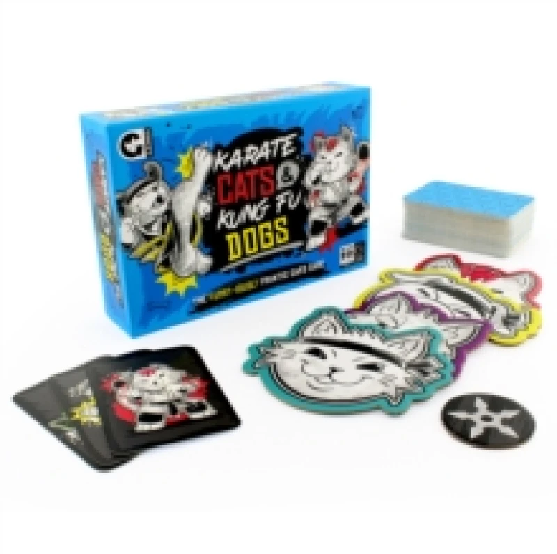 Image of Karate Cats And Kung Fu Dogs Card Game