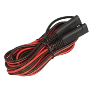 Image of Sealey 12V Battery Charger Extension Cable 3m SAE Connector Plugs - BCC1