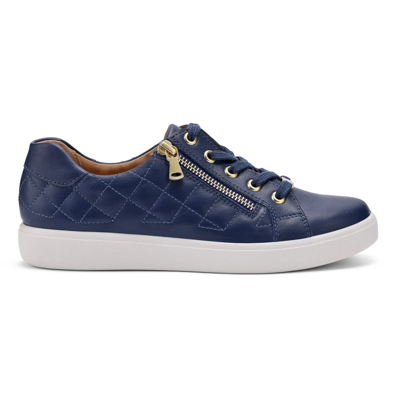 Image of Hotter Wonder Trainers Wide Fit Casual Trainers 3 (36) Blue 01825118230