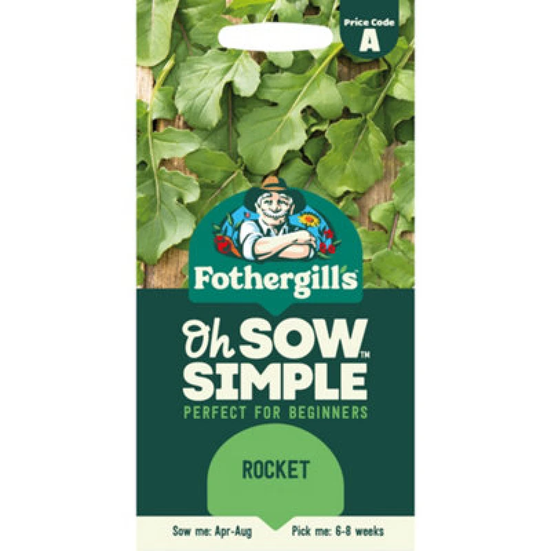 Image of Mr Fothergills Oh Sow Simple Rocket Vegetable Seeds