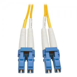 Image of Tripp Lite Duplex Singlemode 8.3 125 Fiber Patch Cable Lc Lc 15m