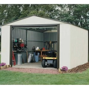 Image of Rowlinson Murry Hill 12ft x 32ft Metal Garage