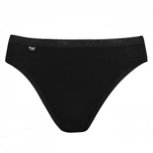 Image of Sloggi Sloggi 3 pack tai brief - Black