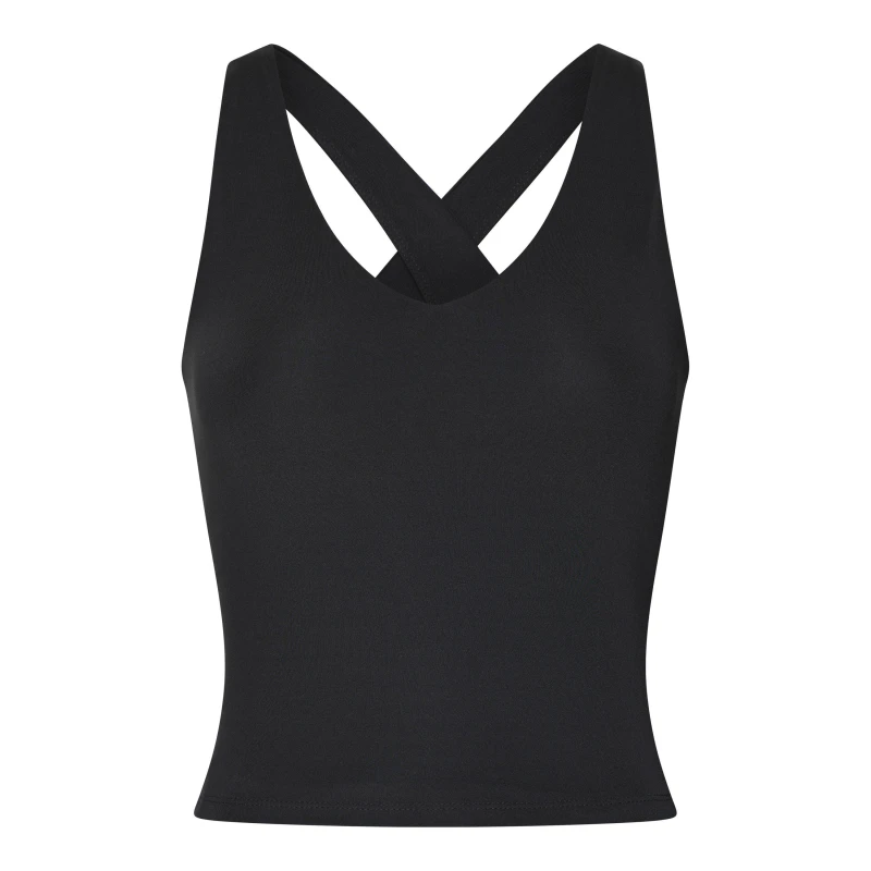 Image of Girlfriend Collective Womens Float Tank Vest Black female 12 (M)