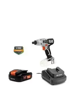 Image of Daewoo U-Force Series Battery Operated 18V Impact Driver (2Mah Battery & Charger Included)