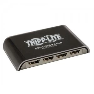 Image of Tripp Lite 4-Port USB 2.0 Hi-Speed Hub with Data Transfers up to 480 Mbps