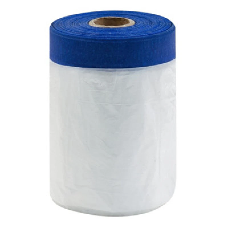 Image of Draper 09662 Rollingdog Painters-Shield 8482 Blue Pretaped Masking Film, 33M X 55Cm
