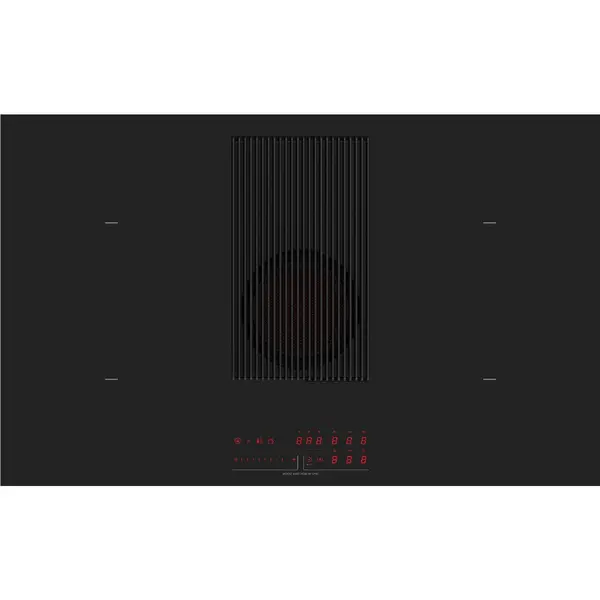 Image of Elica NT-PRIME-S-DO 83cm Venting Induction Hob - Black - For Ducted Ventilation