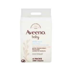 Image of Aveeno Baby Daily Care Wipes 288x Pack