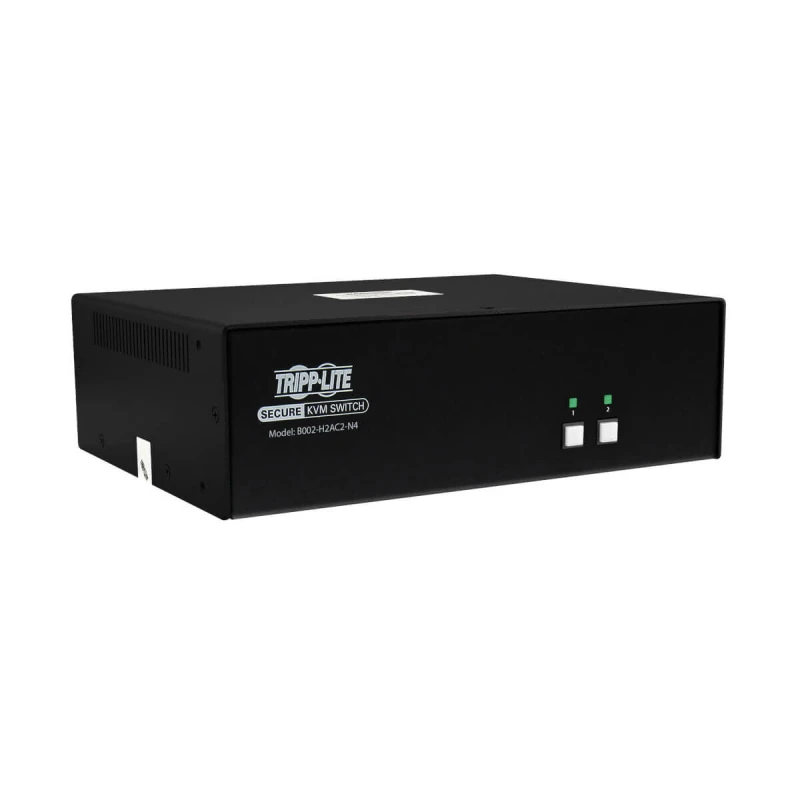 Image of Tripp Lite B002-H2AC2-N4 Secure KVM Switch. 2-Port. Dual Head. HDMI to