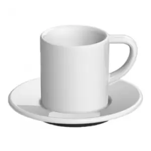 Image of Espresso cup with a saucer Loveramics Bond White, 80 ml