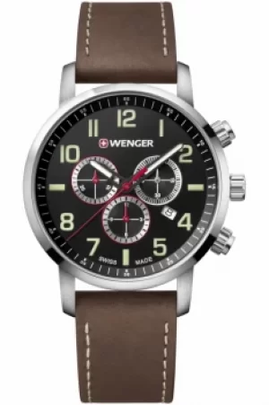 Image of Mens Wenger Attitude Chrono Chronograph Watch 011543103