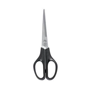 Image of 5 Star Office Scissors 160mm Stainless Steel Blades ABS Handles Black