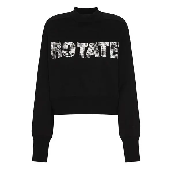 Image of ROTATE Shandy Jumper - Black 12