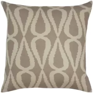 Image of Nomi Monoprint Cushion Stone / 45 x 45cm / Polyester Filled