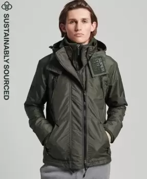 Image of Superdry Mens Mountain SD Windcheater Jacket Green / Surplus Goods Olive - Size: S