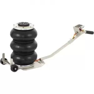 Image of Pneumatic Triple Air Bag Car Jack Trolley 3 Ton 6600 Lbs Cap 400 Mm Lift Height