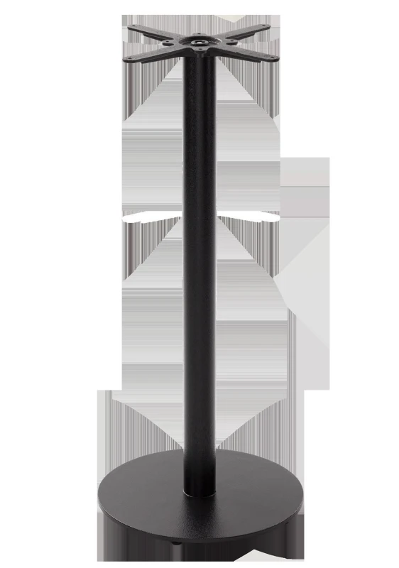 Image of netfurniture Black cast iron round table base - Medium/Large 1050 mm Black unisex