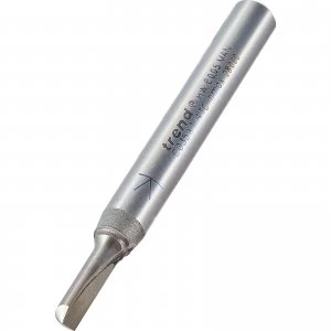 Image of Trend CRAFTPRO Single Flute Router Cutter 4mm 11.1mm 1/4"