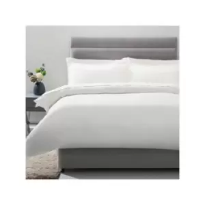 Image of Belledorm Easycare Polycotton Percale 200 Thread Count Duvet Cover, White, Double
