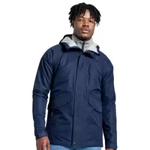 Image of Craghoppers Mens Cove Waterproof Breathable Hooded Jacket XL - Chest 44' (112cm)