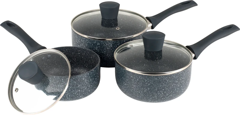 Image of Russell Hobbs Nightfall Saucepan Set MP01501