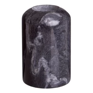 Image of Premier Housewares Lamonte Candle Holder Small Tealight - Black Marble