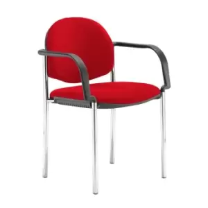 Image of Dams MTO Coda Multi Purpose Stackable Conference Chair with Fixed Arms - Bridget