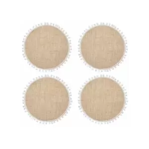 Image of Natural Elements Hessian Placemats 38cm