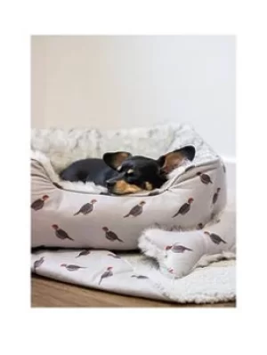 Image of Rosewood Phesant Print Pet Bed Bundle Small/Medium