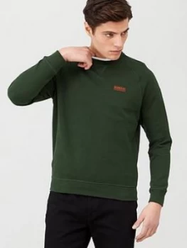 Image of Barbour International Essential Logo Sweatshirt - Green