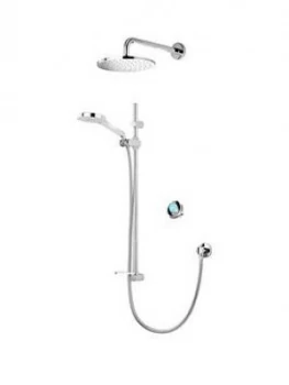 Image of Aqualisa Q Smart Shower With Adjustable And Fixed Wall Heads ; Hp/Combi