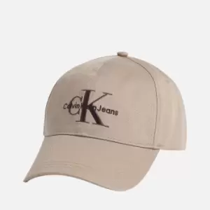 Image of Calvin Klein Jeans Mens Monogram Cap - Truffle