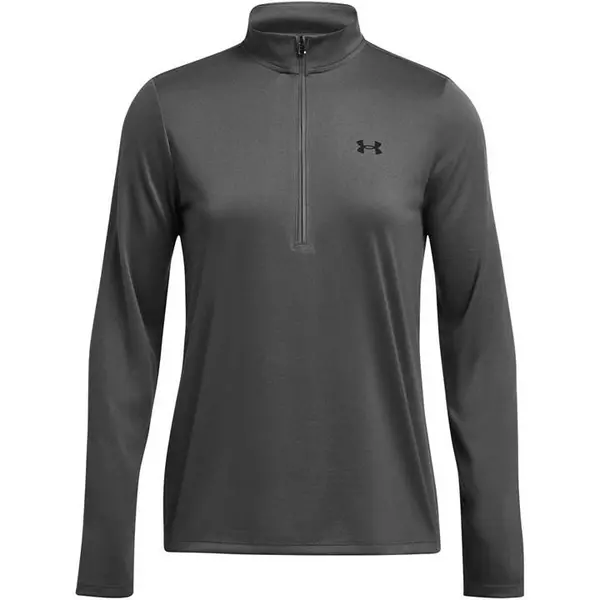 Image of Under Armour Tech Half Zip Top Womens Performance Tracksuit Tops 8 (XS) Grey 34083102310