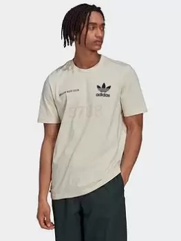 Image of adidas Originals Graphics Mellow Ride Club T-Shirt - White Size M Men