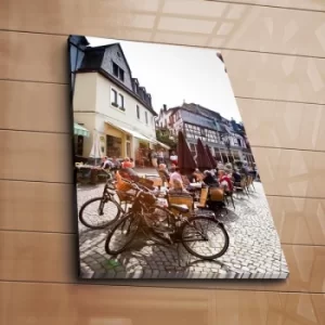 Image of 5070C-222 Multicolor Decorative Canvas Painting