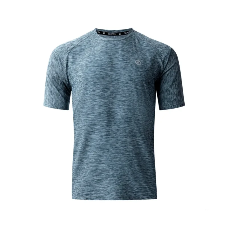 Image of Dare 2b Dare 2b Men Power Up T-Shirt in Grey Size: Medium Grey M Male 5063019916521