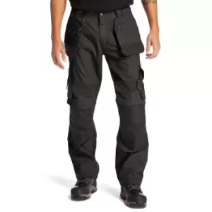 Image of Mens Timberland Pro Interax Work Holster Trousers Black, Size 38xREG