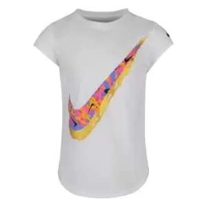 Image of Nike Chalk Swoosh T-Shirt - White