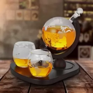 Image of Deluxe Globe Decanter Set