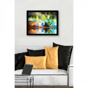Image of SC0508 Multicolor Decorative Framed MDF Painting