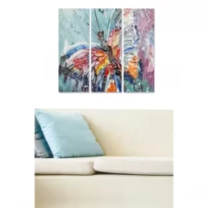 Image of MDF9855269 Multicolor Decorative MDF Painting (3 Pieces)