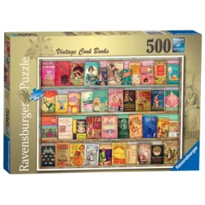 Image of Vintage Cook Books Jigsaw Puzzle (500 Pieces)