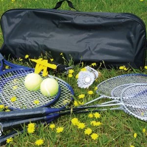 Image of Mightymast Badminton and Tennis Combo Set