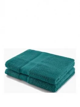 Image of Downland Pack Of 2 450Gsm Cotton Bath Sheets