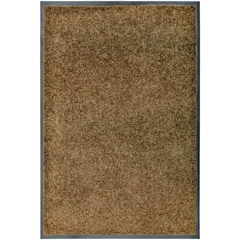 Image of VIDAXL Doormat Washable Brown 60x90cm Vidaxl 8720286064863