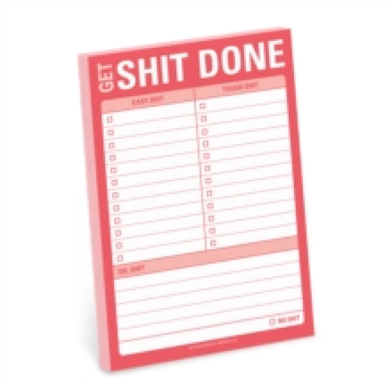 Image of Knock Knock Get Shit Done Great Big Sticky Note Other printed item