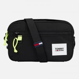 Image of Tommy Jeans Mens Urban Essentials Cross Body Bag - Black