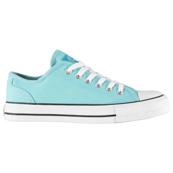 Image of SoulCal Canvas Low Ladies Canvas Shoes - Light Teal
