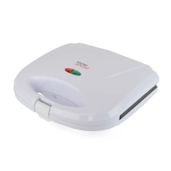 Image of KitchenPerfected 2 Slice Sandwich & Omelette Maker - White